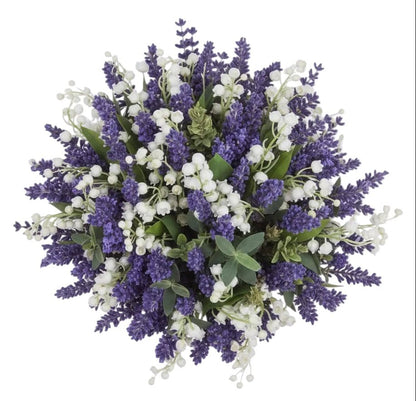 Aromatic Bouquet of Lily of the Valley and Lavender - Florist London