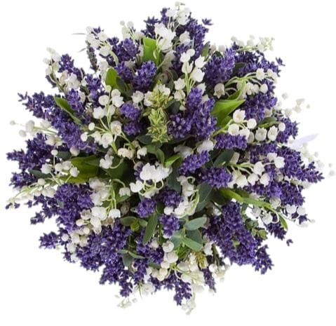 Aromatic Bouquet of Lily of the Valley and Lavender - Florist London