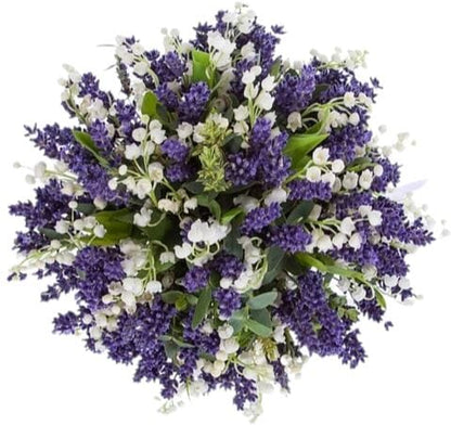 Aromatic Bouquet of Lily of the Valley and Lavender - Florist London