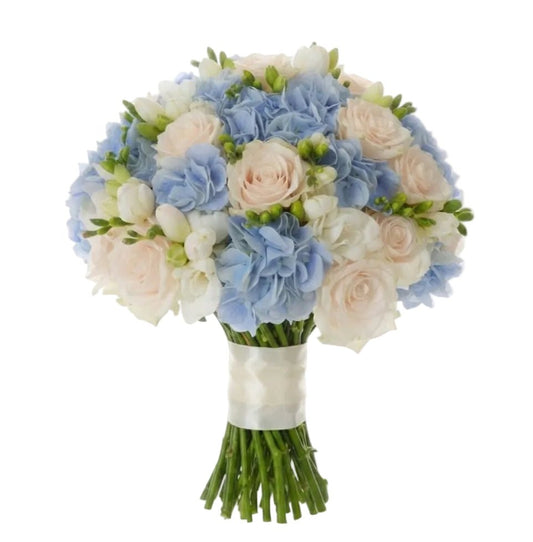 Blue and White Luxury Bouquet - Florist London