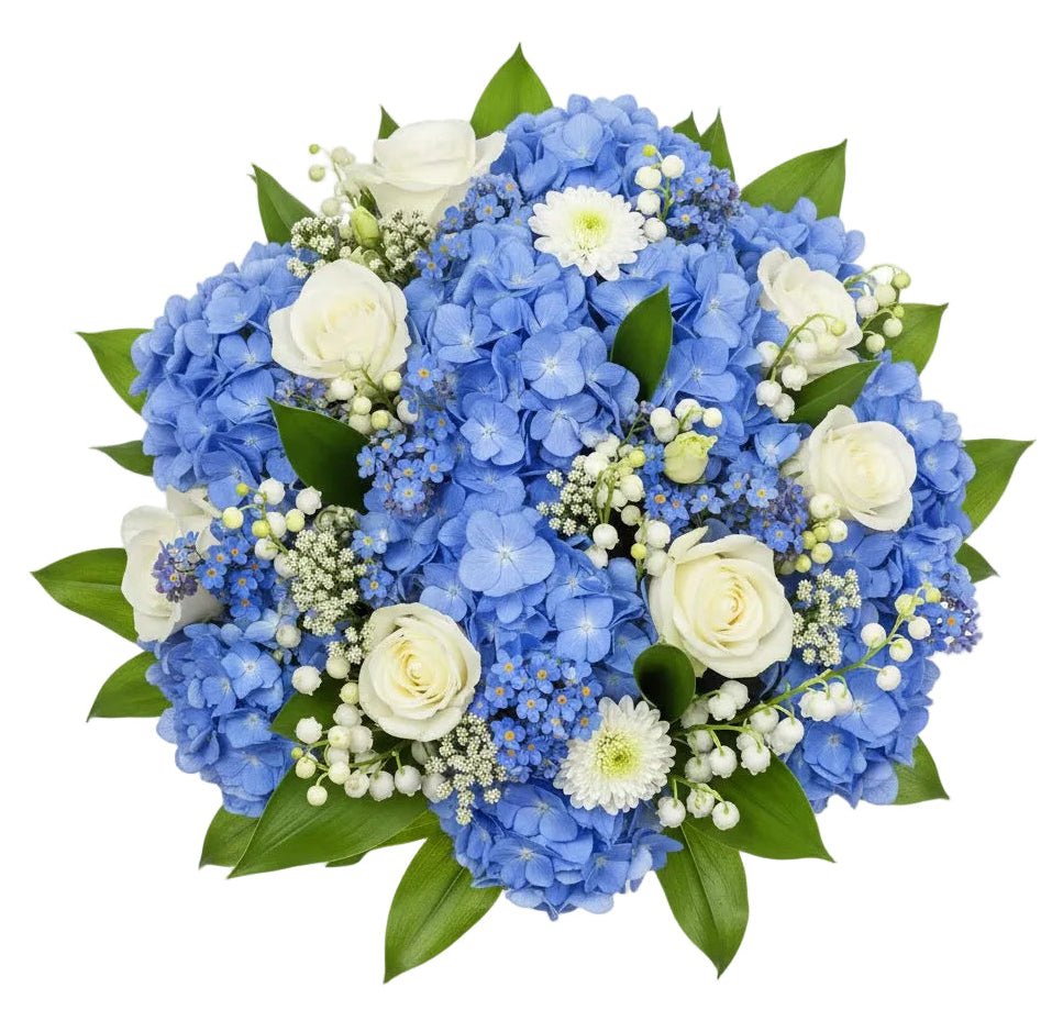 Blue Blossom Garden Luxury Bouquet - Florist London