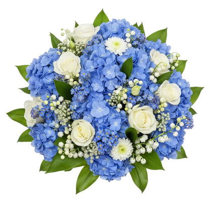 Blue Blossom Garden Luxury Bouquet - Florist London