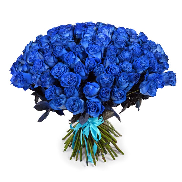 Blue Roses Bouquet - Florist London