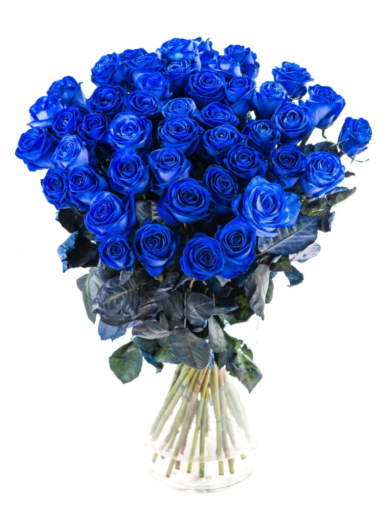 Blue Roses Bouquet - Florist London