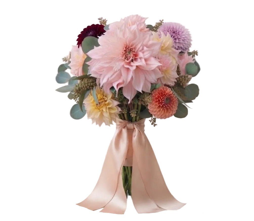Bouquet of Luxury Colored Dahlia - Florist London