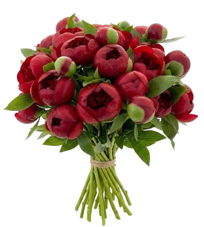 Bouquet of Red Peonies - Florist London
