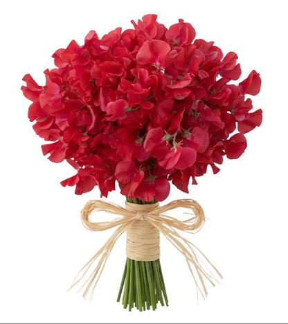 Bouquet of Red Sweet Pea - Florist London