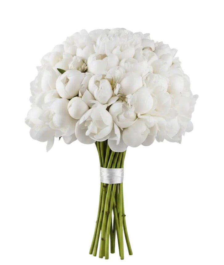 Bouquet of White Peonies - Florist London
