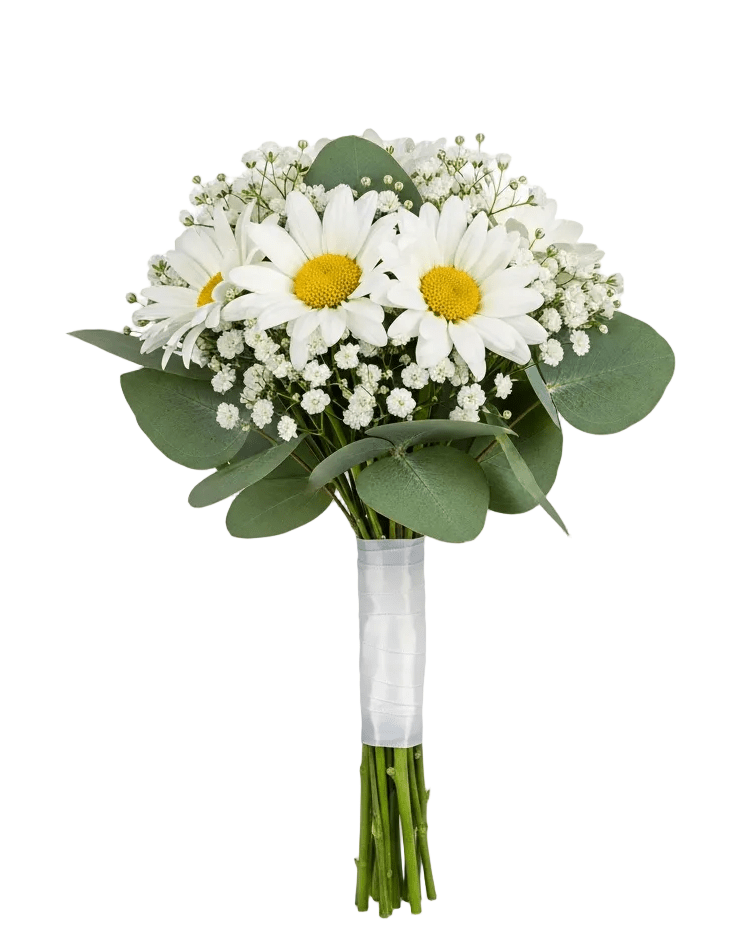 Bridal Bouquet of Daisy and Gypsophila - Florist London
