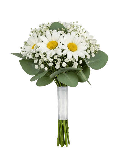 Bridal Bouquet of Daisy and Gypsophila - Florist London