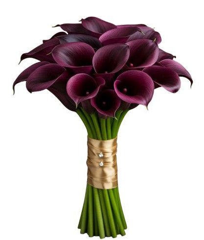Burgundy Calla Lily Bouquet - Florist London