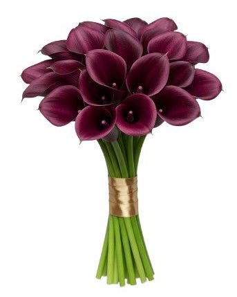 Burgundy Calla Lily Bouquet - Florist London