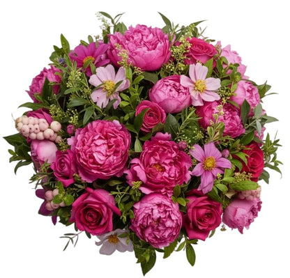 Cerise Charm Bouquet - Florist London