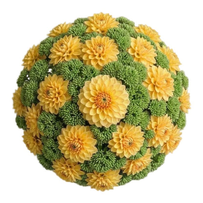 Charming Bouquet of Dahlia and Sedum - Florist London