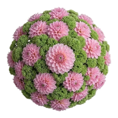 Charming Bouquet of Dahlia and Sedum - Florist London