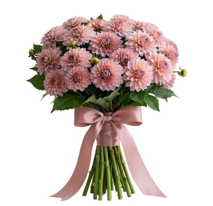 Charming Pink Dahlia Bouquet - Florist London