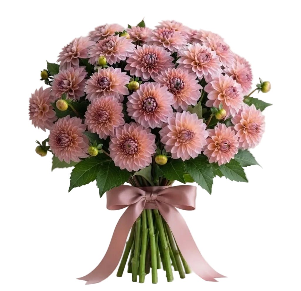 Charming Pink Dahlia Bouquet - Florist London