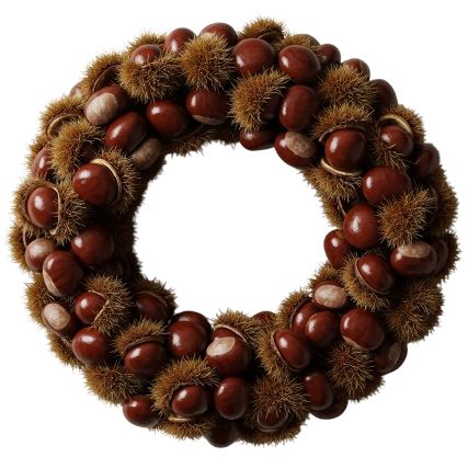Chestnuts Door Wreath