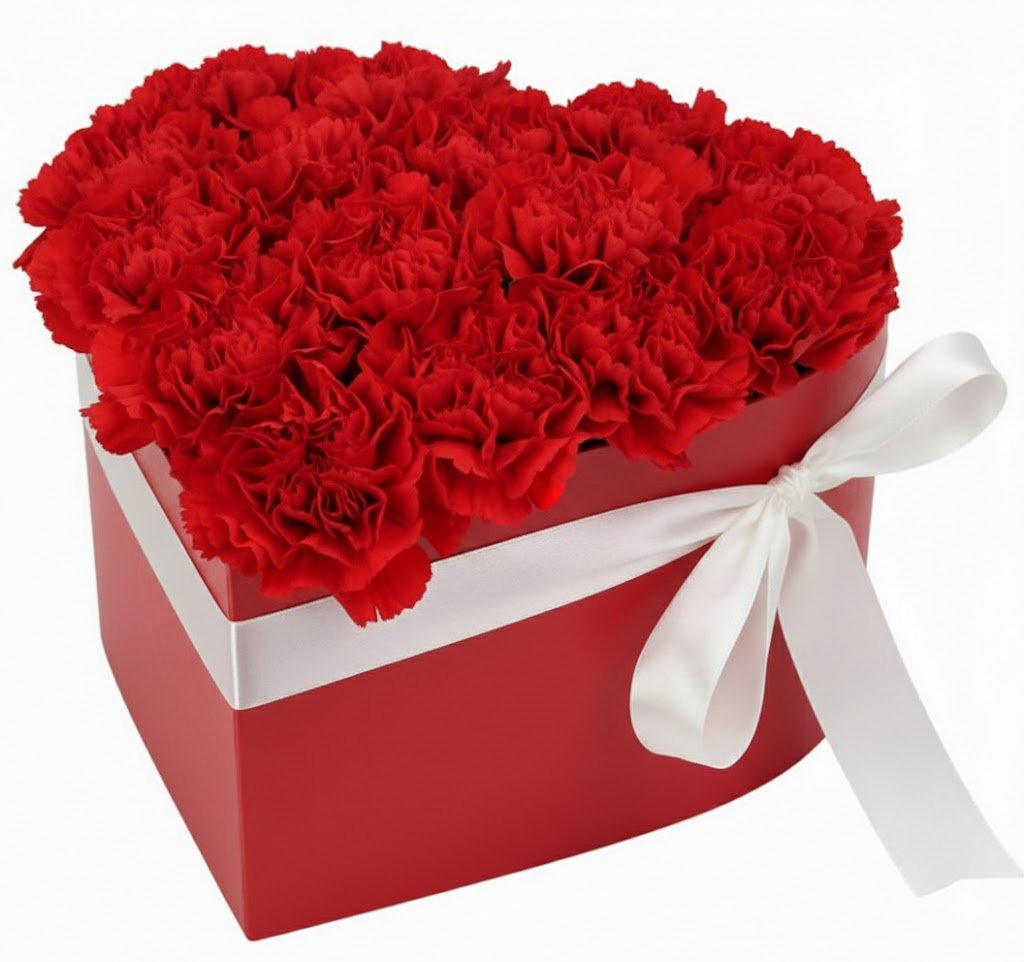 Classic Carnation Box - Florist London