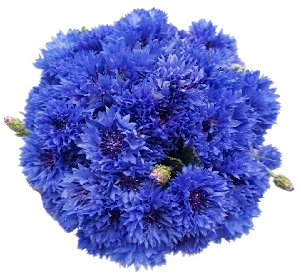 Classic Cornflower Bouquet - Florist London