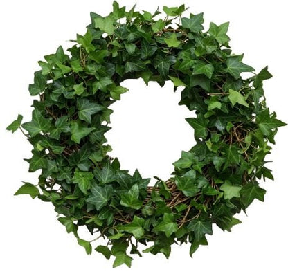 Classic English Ivy Door Wreath - Florist London