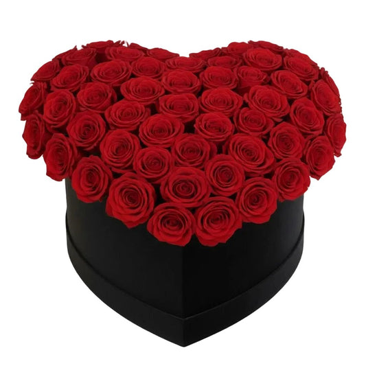 Classic Red Roses Luxury Box - Florist London
