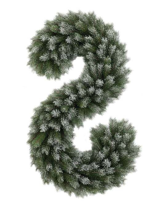Classic Snowing Spruce Garland - Florist London