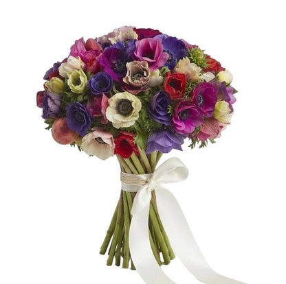 Colored Anemone Bouquet - Florist London