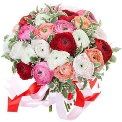 Colorful Ranunculus Bouquet