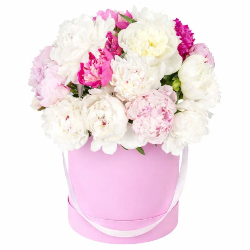 Colour Palette of Peonies - Florist London