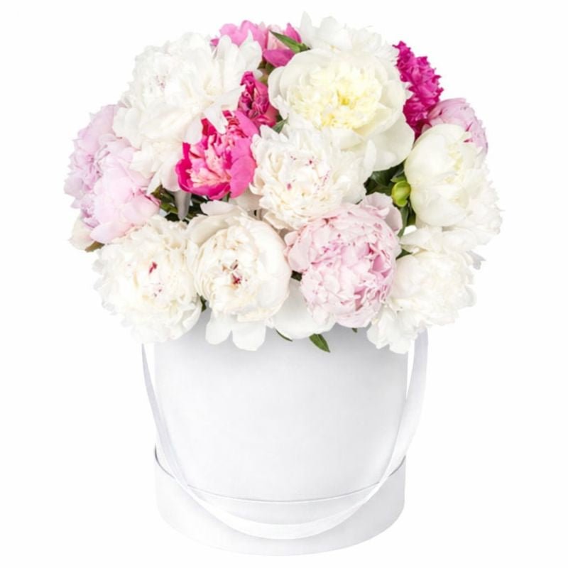 Colour Palette of Peonies - Florist London