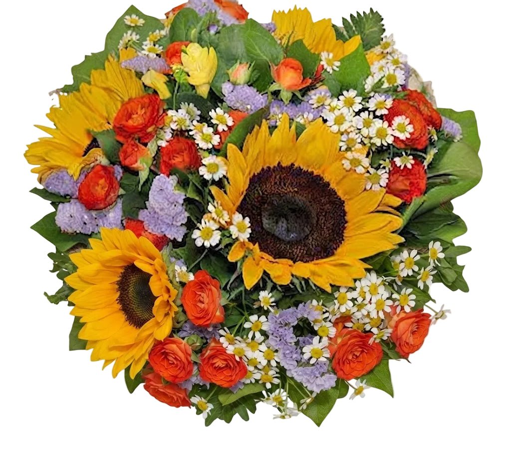 Colourful Bouquet with Sunflowers - Florist London