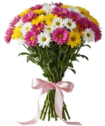 Colourful Chrysanthemum Bouquet - Florist London
