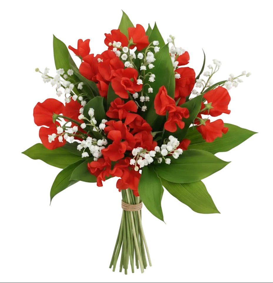 Convalaria and Sweet Pea Bouquet - Florist London