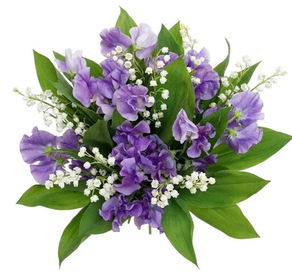 Convalaria and Sweet Pea Bouquet - Florist London