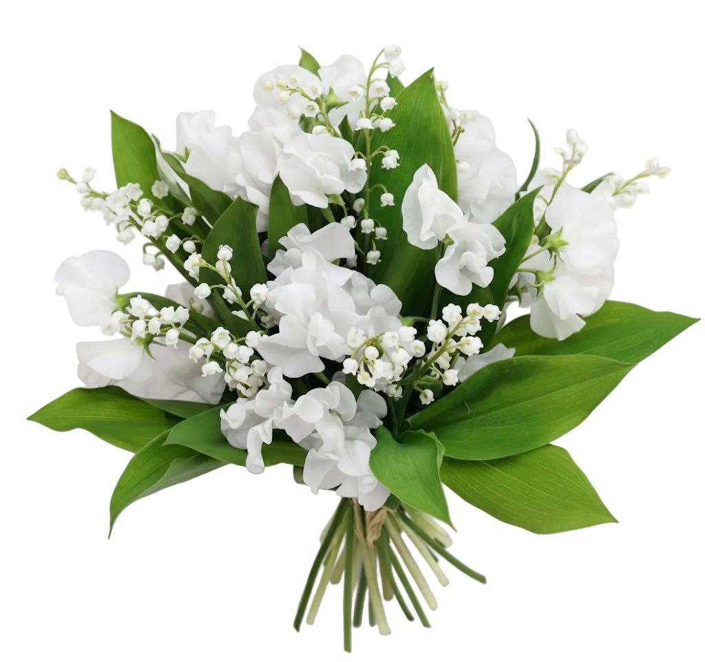 Convalaria and Sweet Pea Bouquet - Florist London