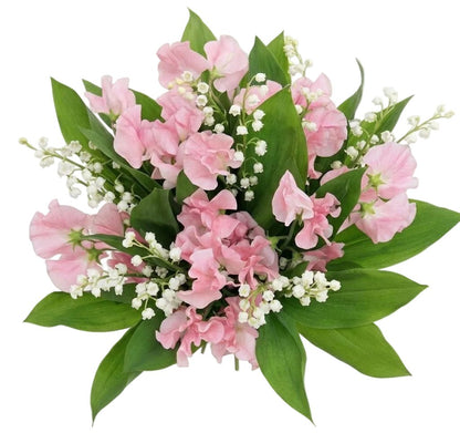 Convalaria and Sweet Pea Bouquet - Florist London