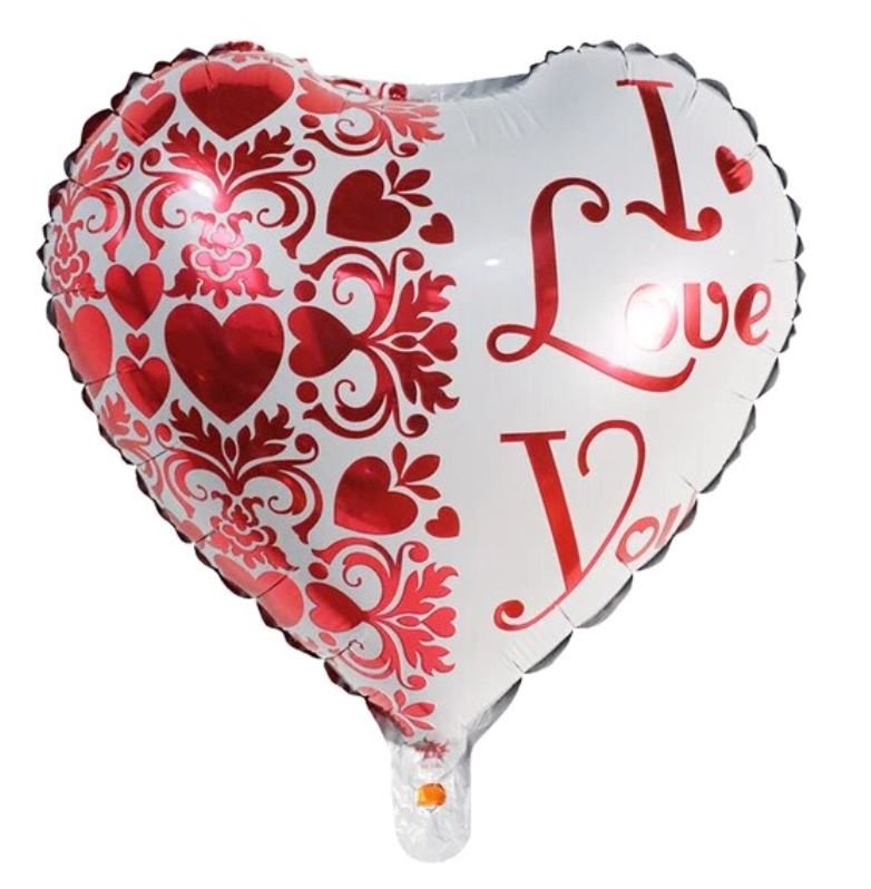 Cute Heart - Shaped Helium Balloon: A Love - Filled Valentine's Day Surprise - Florist London