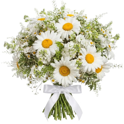 Daisies and Stock Bouquet - Florist London