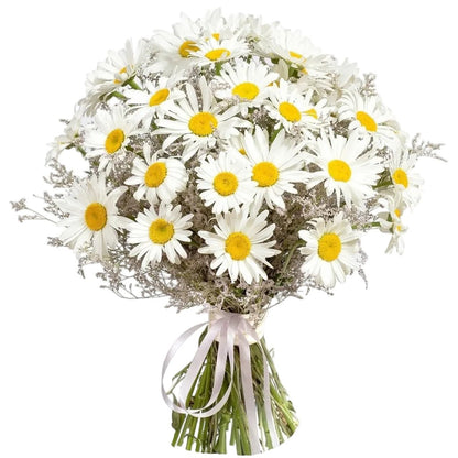 Daisy and Limonium Bouquet - Florist London