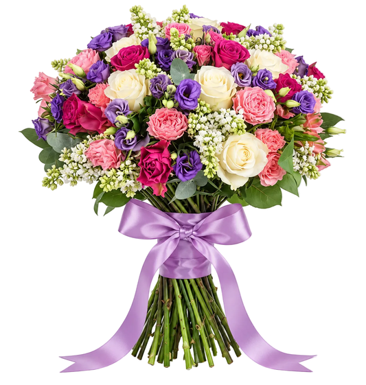 Delightful Lilac Bouquet - Florist London