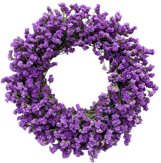Door Wreath of Limonium