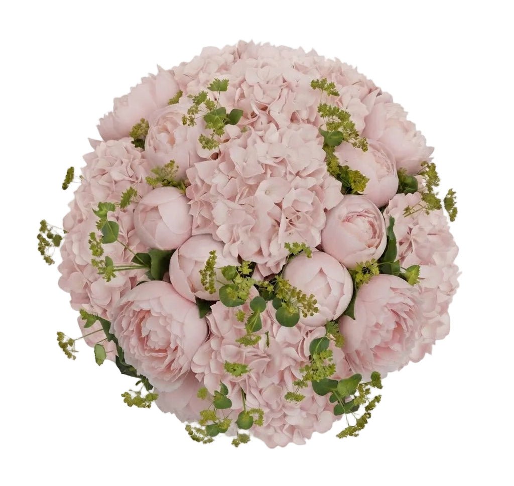 Dreamy Pink Peony & Hydrangea Bouquet - Florist London