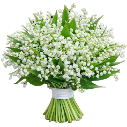 Elegant Lily of Valley Wedding Bouquet - Florist London