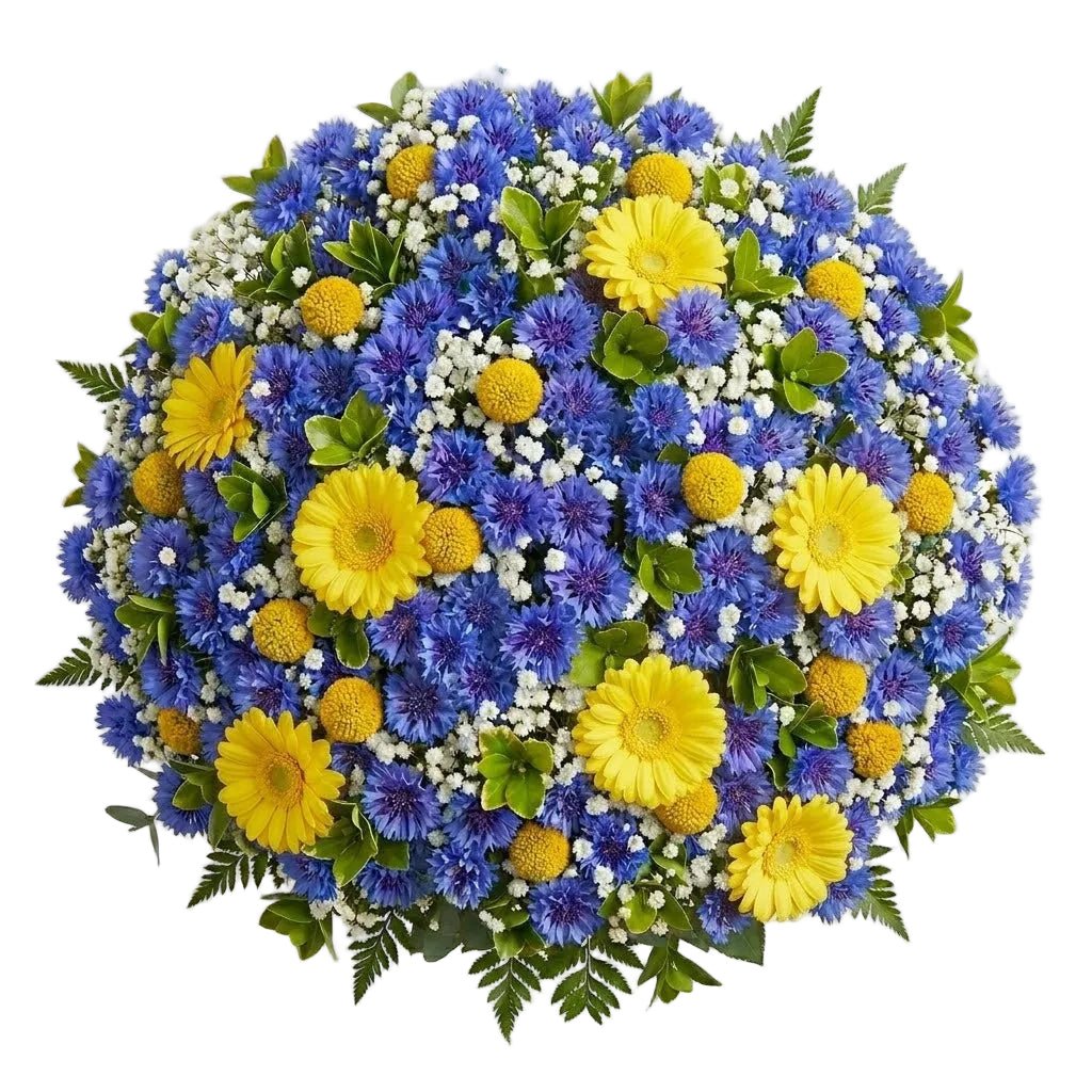 English Meadow Cornflower Bouquet - Florist London