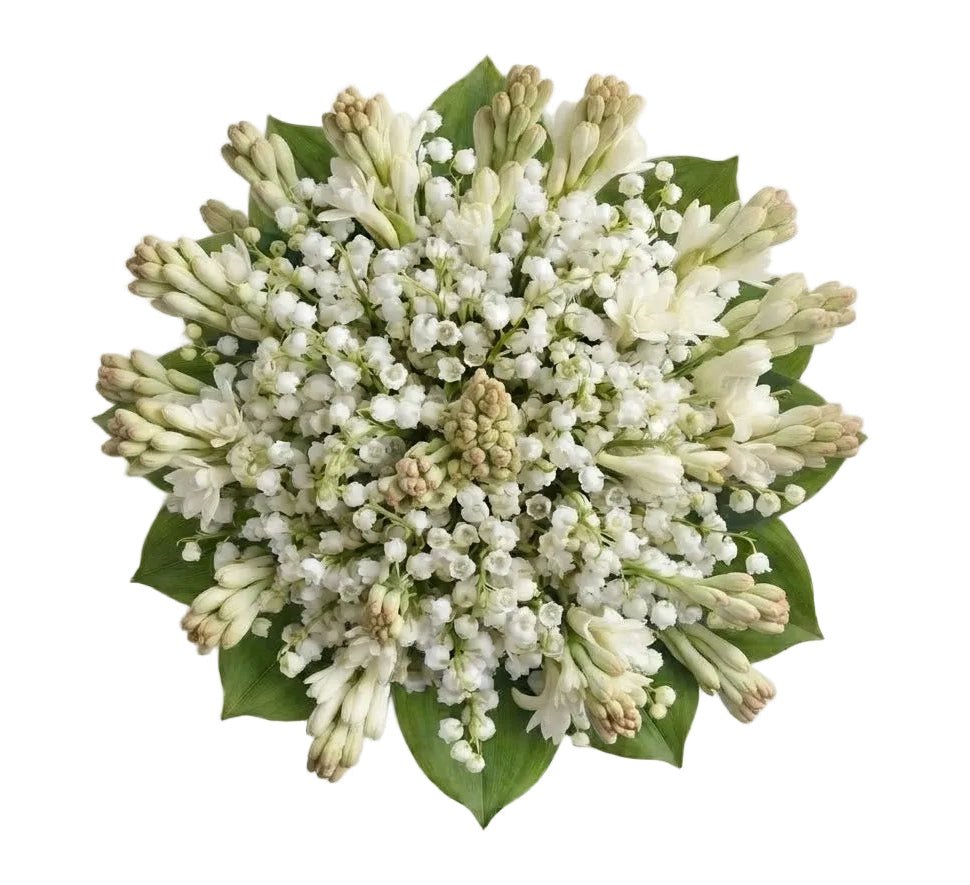 Fragrant Bouquet of Lily of the Valley with Tuberose - Florist London