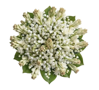 Fragrant Bouquet of Lily of the Valley with Tuberose - Florist London