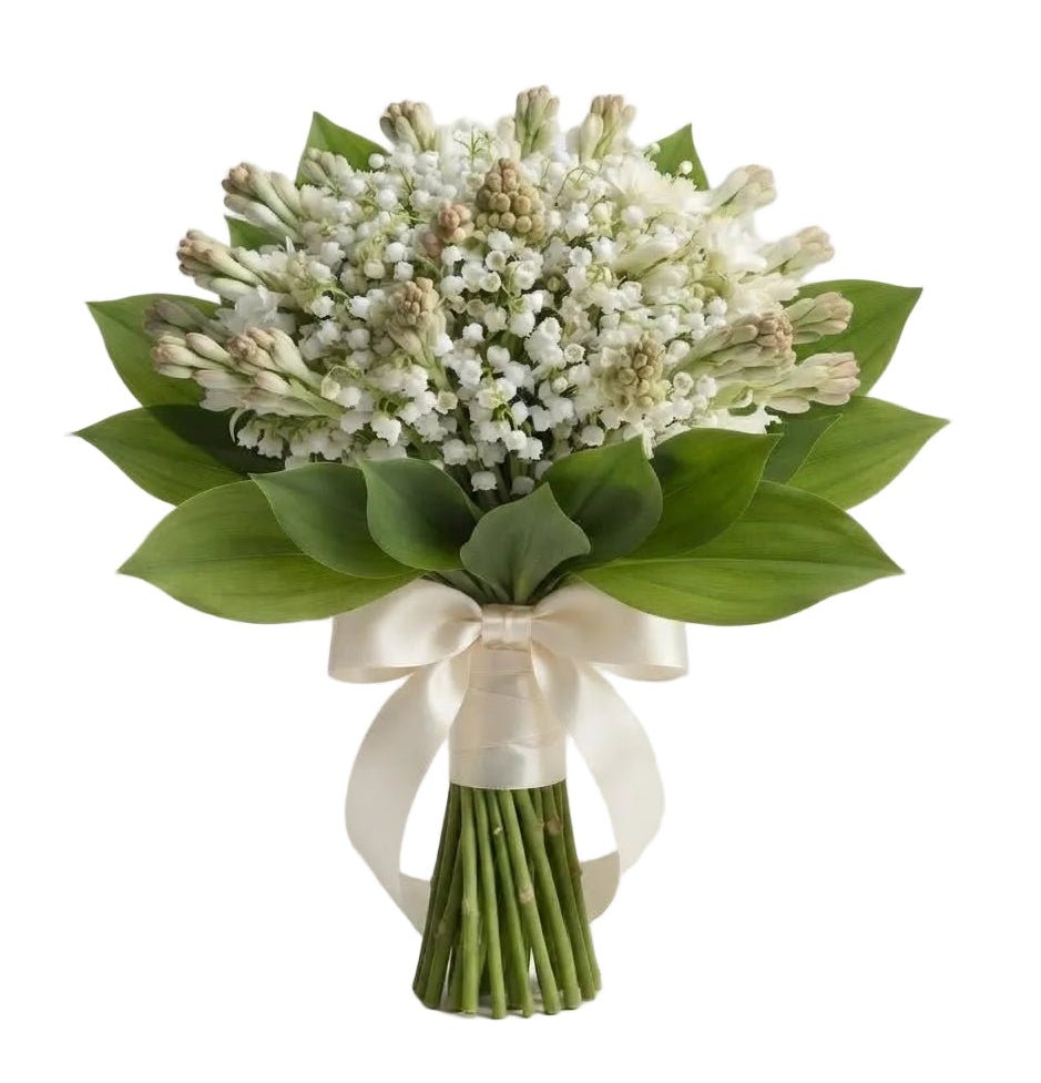 Fragrant Bouquet of Lily of the Valley with Tuberose - Florist London