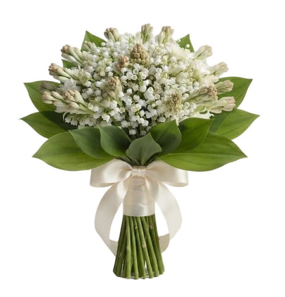 Fragrant Bouquet of Lily of the Valley with Tuberose - Florist London