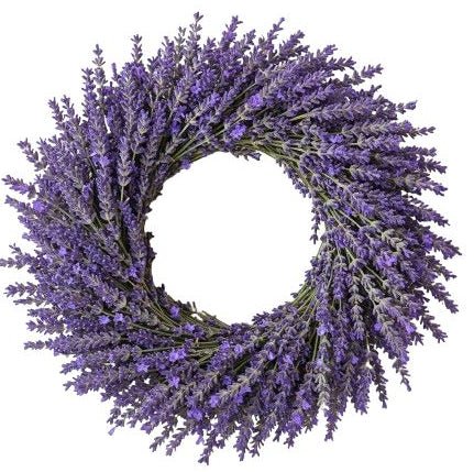 Fragrant Lavender Door Wreath - Florist London